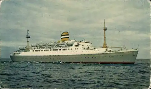 Ak Dampfschiff SS Maasdam, HAL