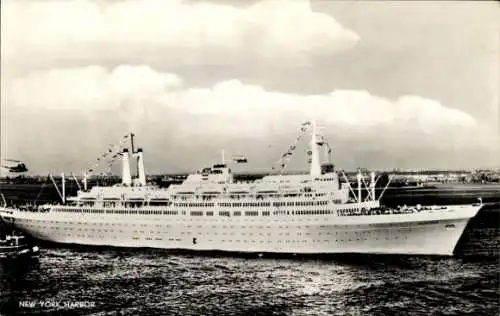 Ak New Yorker Hafen, SS Rotterdam