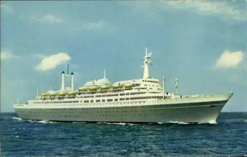 Ak Passagierschiff Rotterdam, Flaggschiff Holland America Line