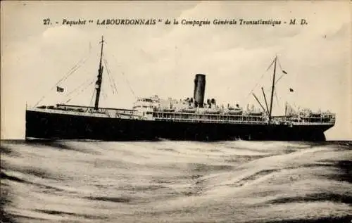 Ak Dampfer Labourdonnais, CGT