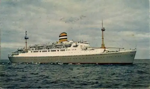 Ak Dampfschiff SS Maasdam, HAL