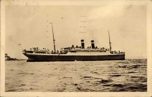 Ak Paquebot Canada, Fabre Line, Compagnie Generale de Navigation a Vapeur, Dampfer