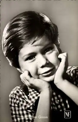 Ak Schauspieler Oliver Grimm, Portrait