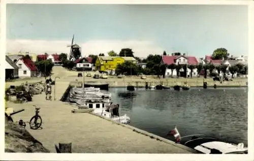 Ak Hammen Viken Schweden, Uferpromenade