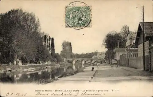 Ak Joinville le Pont Val de Marne, Brücke