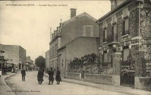 Ak Mourmelon le Petit Marne, Hauptstraße