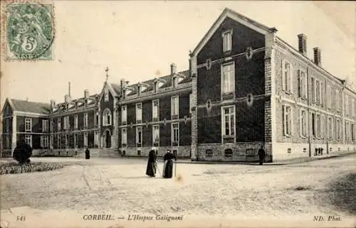 CPA Corbeil Essonne, L'Hospice Galignani