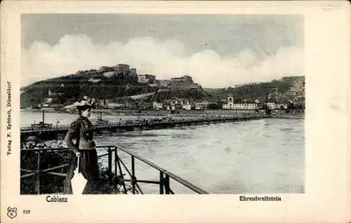 Ak Koblenz am Rhein, Ehrenbreitstein