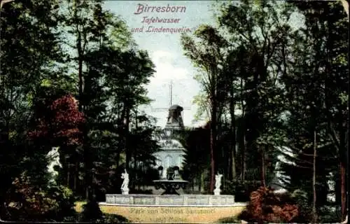 Ak Birresborn in der Eifel, Tafelwasser, Lindenquelle