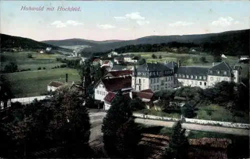 Ak Le Hohwald Elsass Bas Rhin, Gesamtansicht, Hochfeld