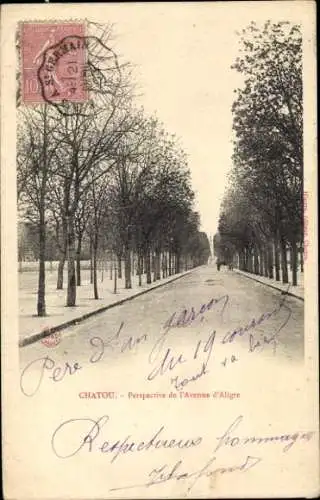 Ak Chatou Yvelines, Avenue d'Aligre