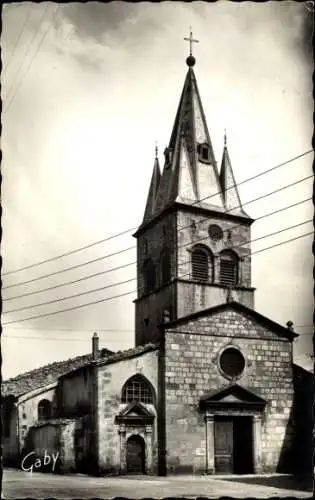 Ak Saint Didier en Velay Haute Loire, Kirche
