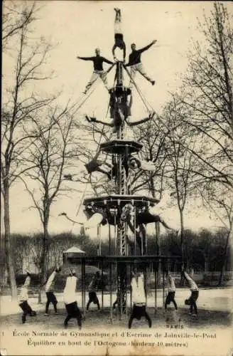 Ak Joinville le Pont Val de Marne, Ecole Normale de Gymnastique et d'Escrime, Octogone