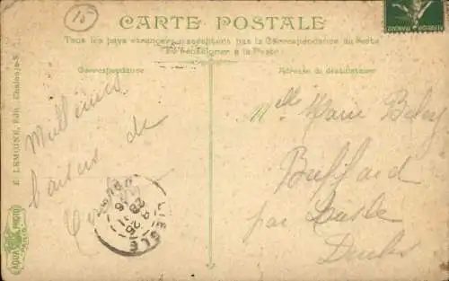 CPA Chalon sur Saône Saône et Loire, Les Quai des Messageries