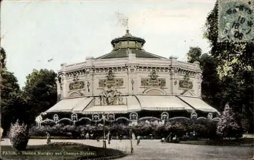 Ak Paris VIIIe Élysée, Theater Marigny
