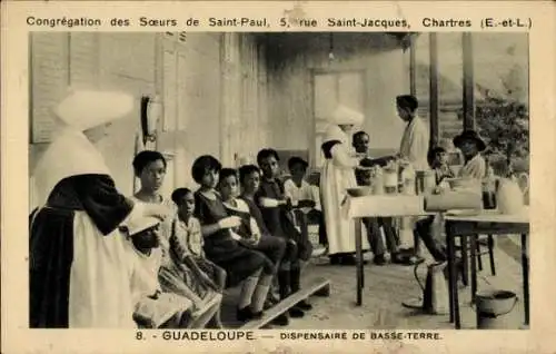 Ak Guadeloupe, Congrégation des Soeurs de Saint Paul, Dispensaire de Basse Terre