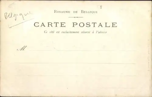 Ak Waulsort Ardennes, Une Rue