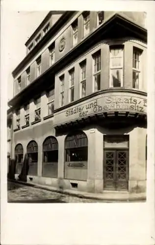 Ak Bautzen in der Oberlausitz, Gebäude der Stadt und Staats der Oberlausitz, historisch