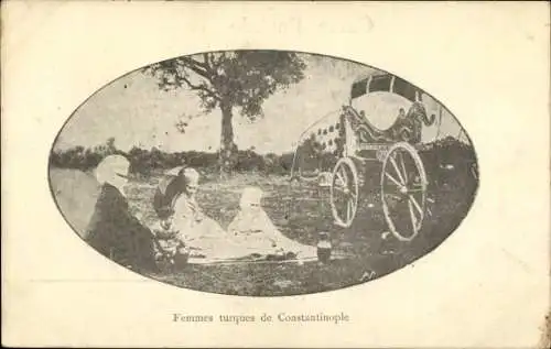 Ak Konstantinopel Istanbul Türkei, Türkische Frauen