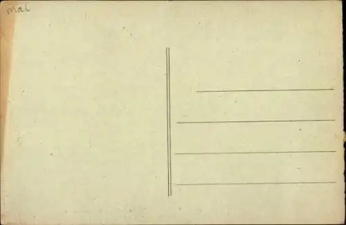 Ak Singapur, Markt mit chinesischen Töpferwaren, alte Architektur, viele Stände