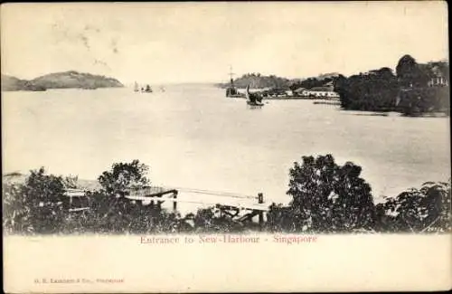 Ak Singapore Singapur, Entrance to New Harbour