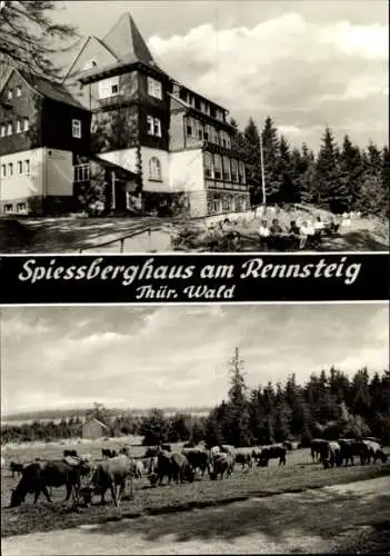 Ak Friedrichroda im Thüringer Wald, Spießberghaus