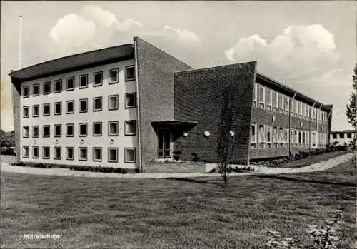 Ak Ahrensburg in Holstein, Mittelschule