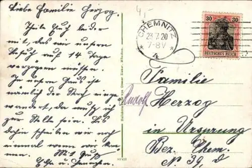 Ak Altendorf Chemnitz in Sachsen, Königliche Landesanstalt