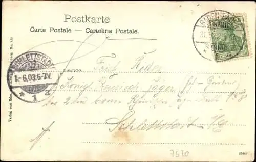 Ak Baden Baden, Schloss Hohenbaden, Panorama