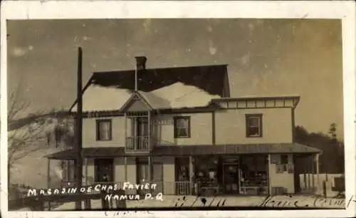 Ak Namur Québec Kanada, Magasin de Chas. Favier