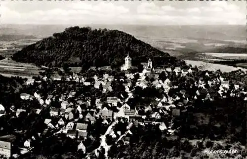 Ak Hohenstaufen Göppingen in Württemberg, Fliegeraufnahme