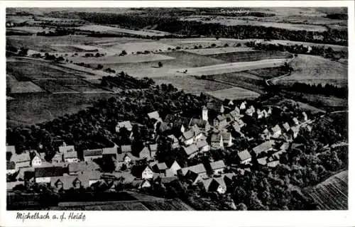 Ak Michelbach an der Heide Gerabronn, Fliegeraufnahme