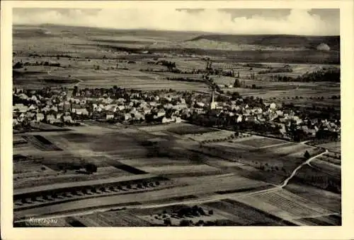 Ak Knetzgau am Main Unterfranken, Fliegeraufnahme
