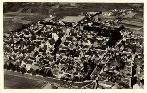 Ak Neustadt an der Donau Niederbayern, Fliegeraufnahme