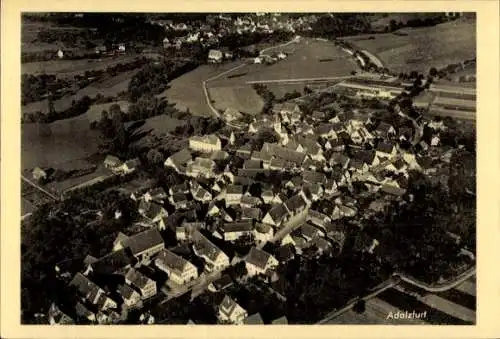Ak Adolzfurt Bretzfeld in Württemberg, Fliegeraufnahme