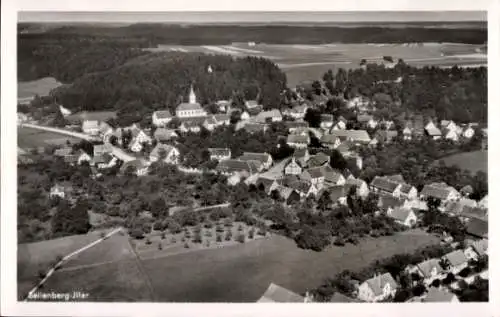 Ak Bellenberg in Schwaben, Fliegeraufnahme
