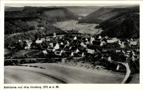 Ak Bubsheim in Württemberg, Fliegeraufnahme, auf dem Heuberg