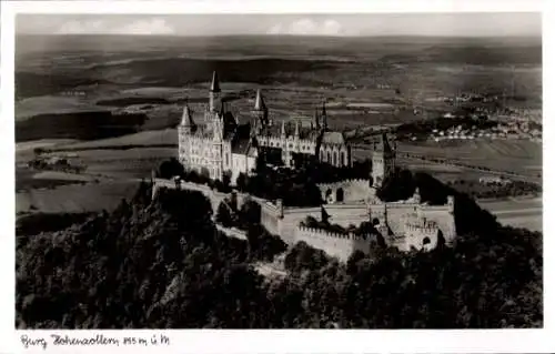 Ak Zimmern Bisingen im Zollernalbkreis, Burg Hohenzollern