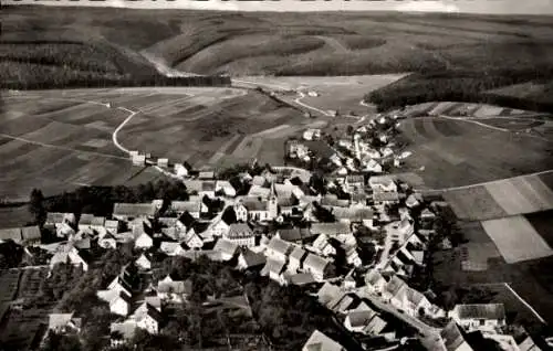 Ak Riedöschingen Blumberg am Schwarzwald, Fliegeraufnahme