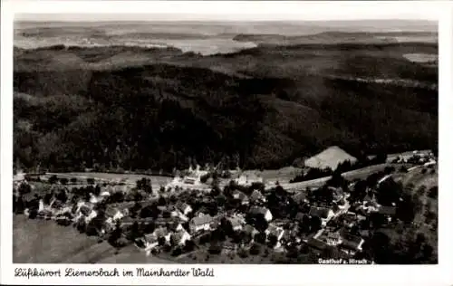 Ak Liemersbach Großerlach in Württemberg, Fliegeraufnahme