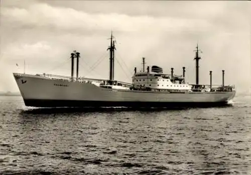 Ak Frachtschiff Motorschiff Kalahari, Deutsche Afrika-Linien