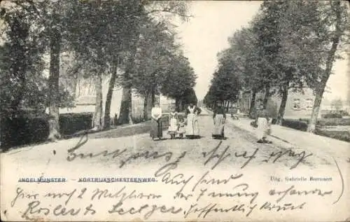 Ak Ingelmunster Westflandern, Kortrijkschesteenweg