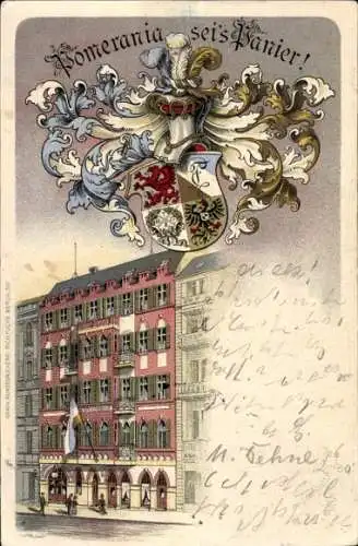 Studentika Litho Berlin ?, Pomerania sei's Panier
