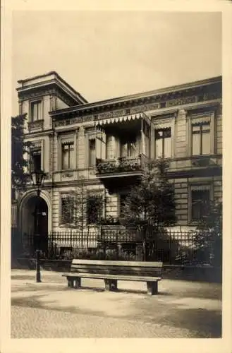 Studentika Ak Berlin Charlottenburg, Corps Rheno Guestphalia, Corpshaus Berliner Str. 165, WSC