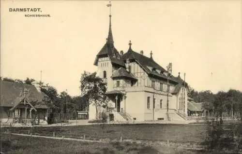 Ak Darmstadt in Hessen, Schießhaus
