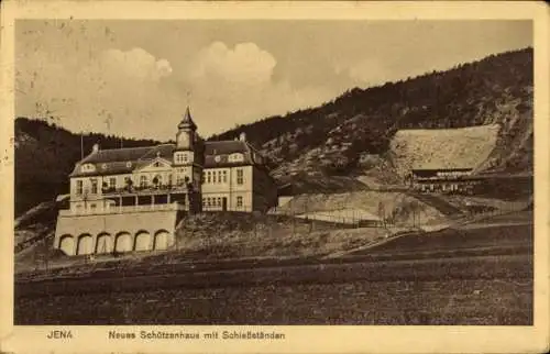 Ak Jena in Thüringen, Neues Schützenhaus, Schießstände