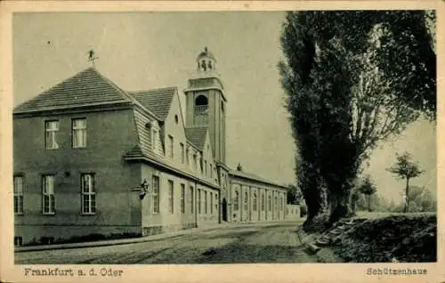 Ak Frankfurt an der Oder, Schützenhaus, Inh. W. Schmidt