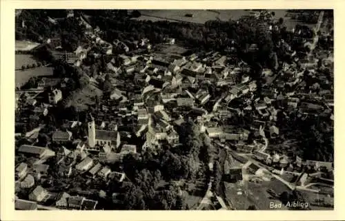 Ak Bad Aibling in Oberbayern, Fliegeraufnahme