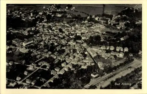 Ak Bad Aibling in Oberbayern, Fliegeraufnahme