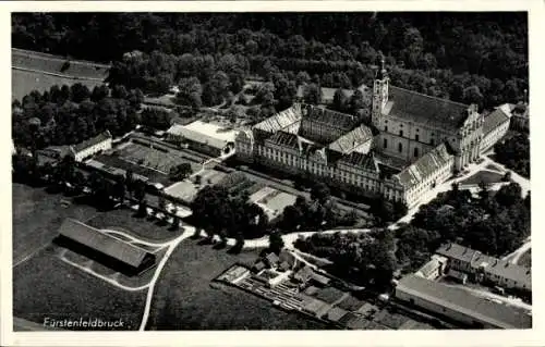 Ak Fürstenfeldbruck in Oberbayern, Fliegeraufnahme
